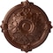 Ekena Millwork Hamilton Ceiling Medallion (Fits Canopies up to 3 3/4"), 17 3/8"OD x 1 3/4"P, Copper Penny CM17HACPS - alternate 1